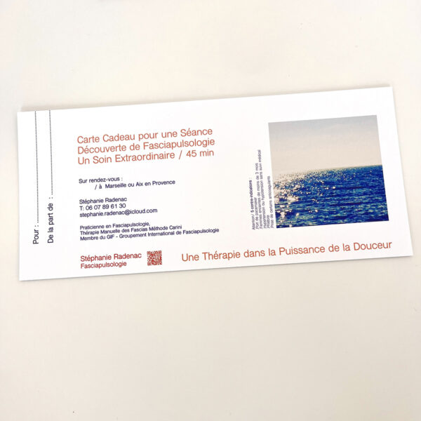 carte cadeau fasciapulsologie