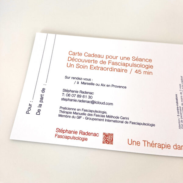 carte cadeau fasciapulsologie